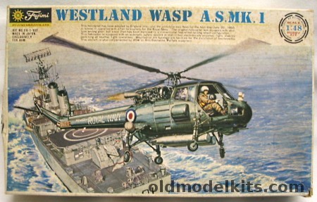 Fujimi 1/48 Westland Wasp A.S. Mk.1 ASW Helicopter, FG-1-100 plastic model kit